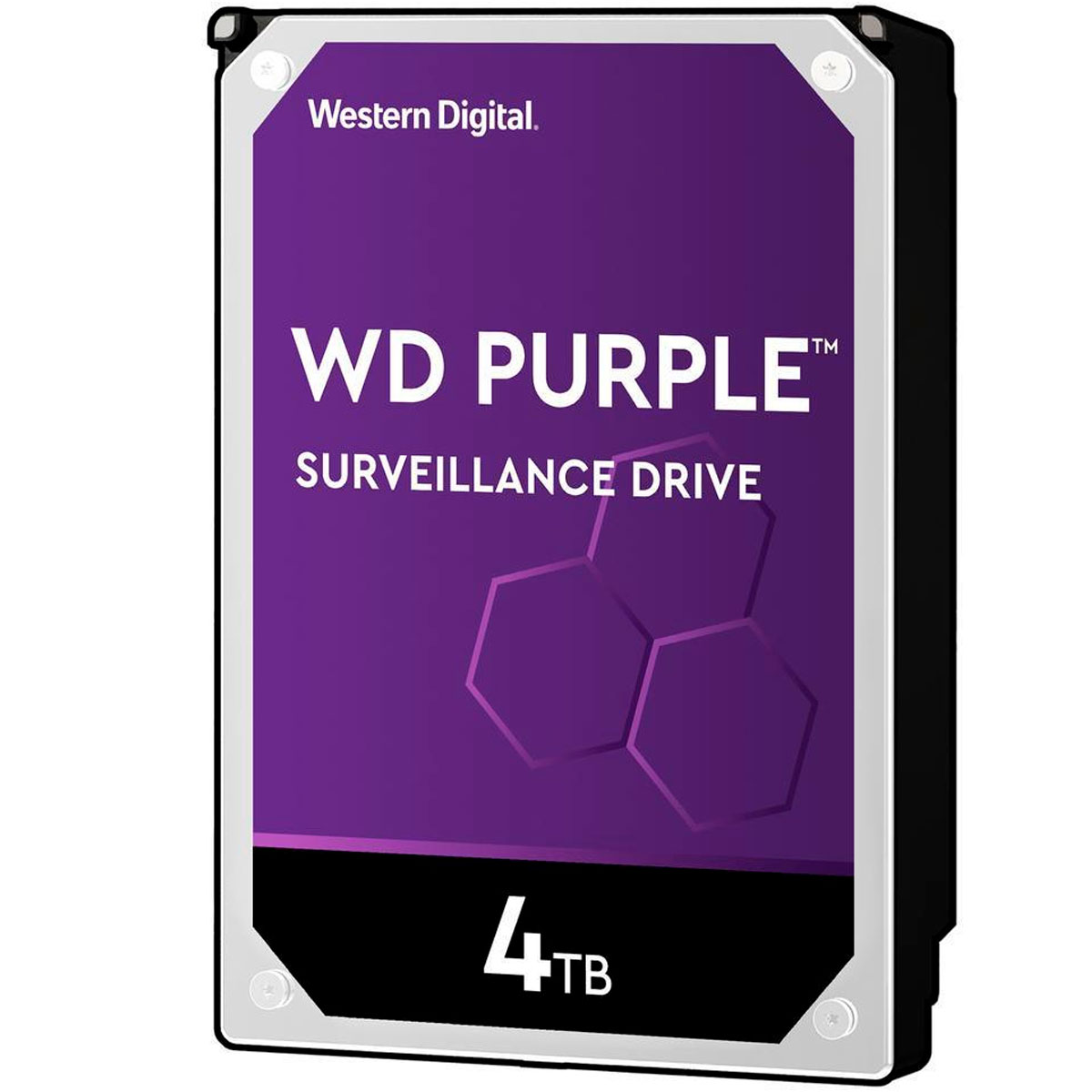 HD 4TB SATA - 5400RPM - 64MB Cache - Western Digital Purple Surveillance - WD40PURZ - Ideal para CFTV