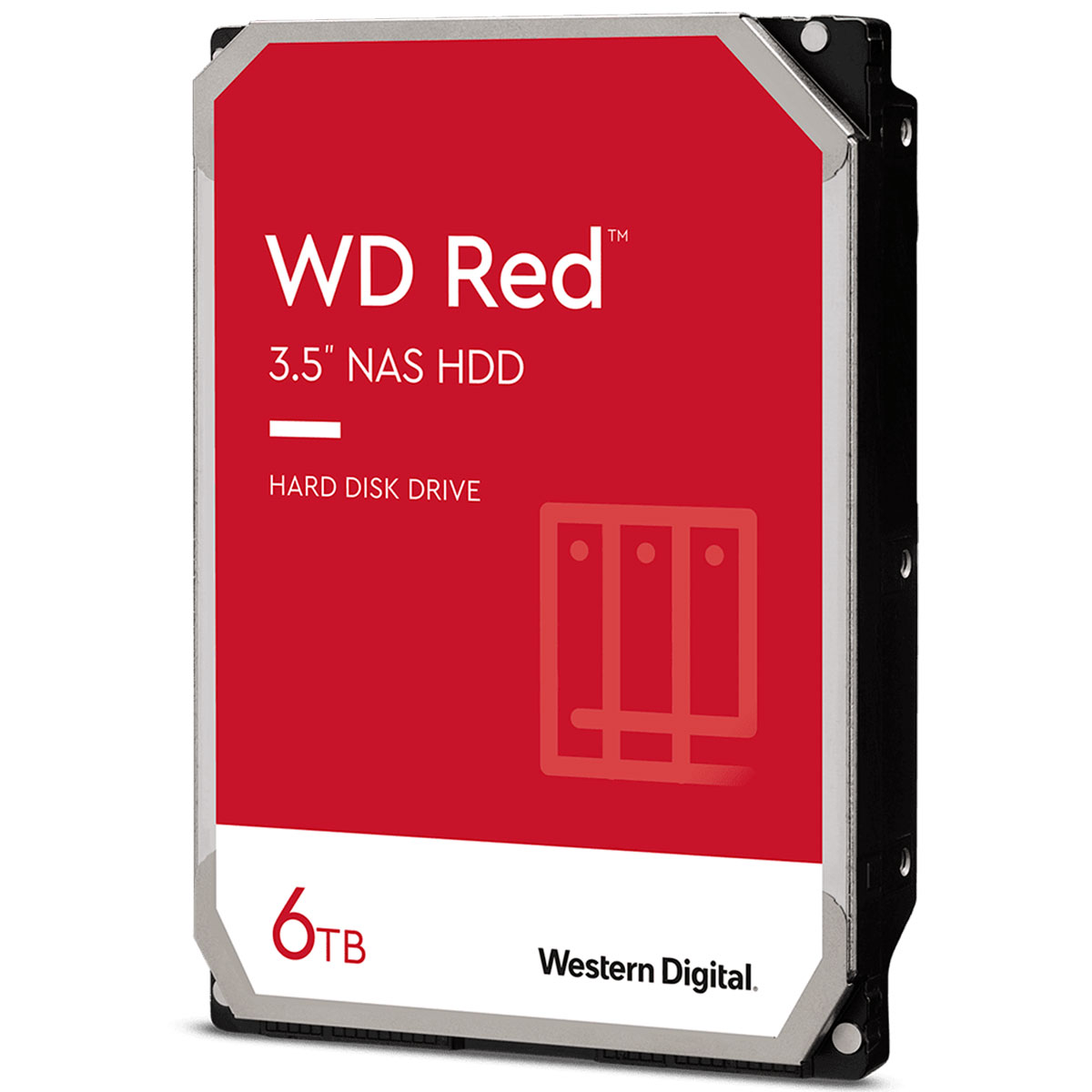 HD 6TB NAS SATA - 5400RPM - 64MB Cache - Western Digital RED - WD60EFAX