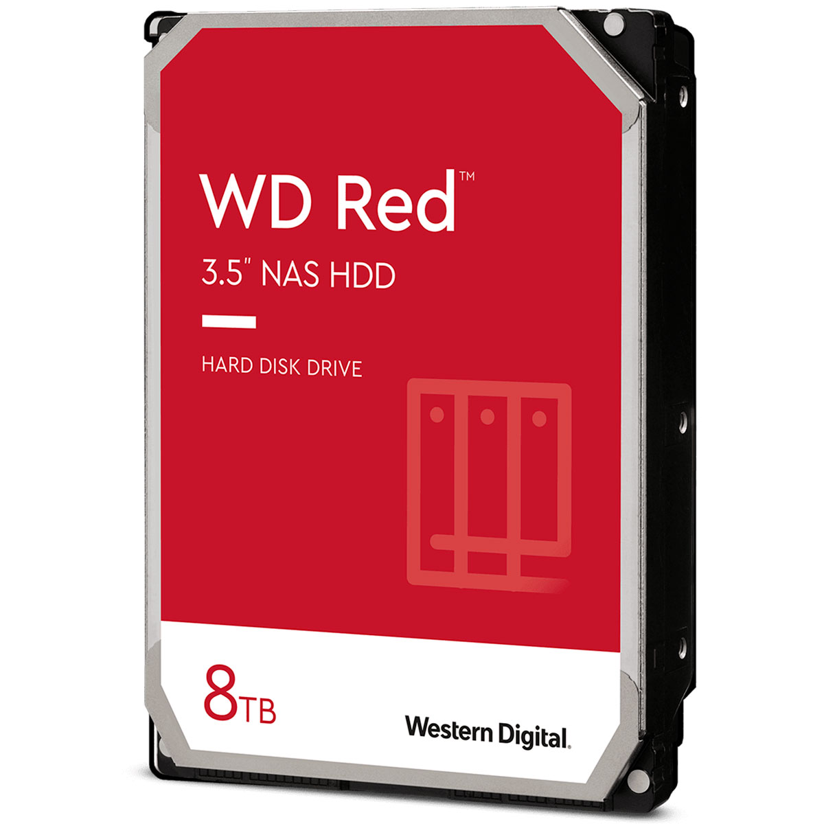 HD 8TB NAS SATA - 5400RPM - 256MB Cache - Western Digital RED - WD80EFAX