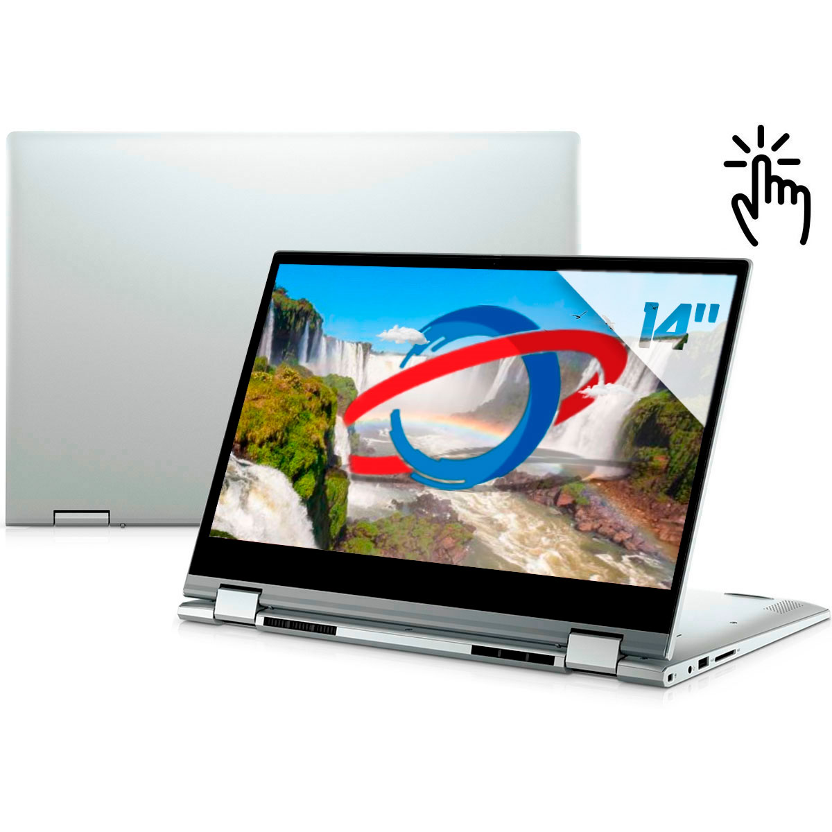 Notebook Dell Inspiron i14-5406-M30S 2 em 1 - Intel i7 1165G7, 16GB, SSD 500GB, Tela 14