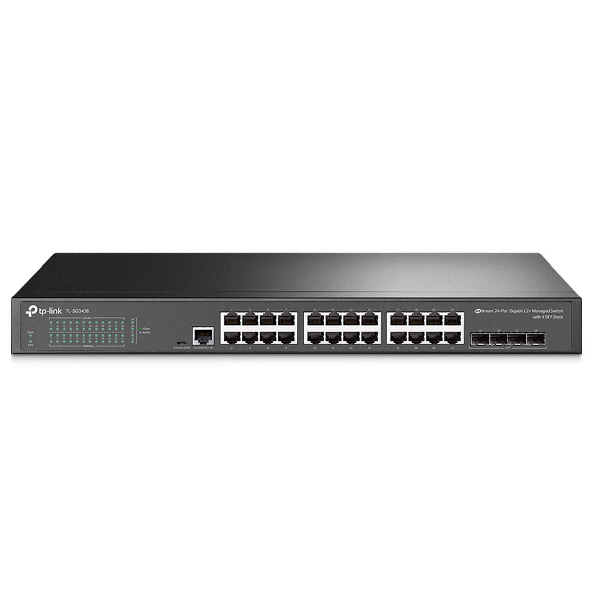 Switch 24 Portas TP-Link TL-SG3428 - Gigabit - 4 Portas SFP - Gerenciável L2+ - JetStream