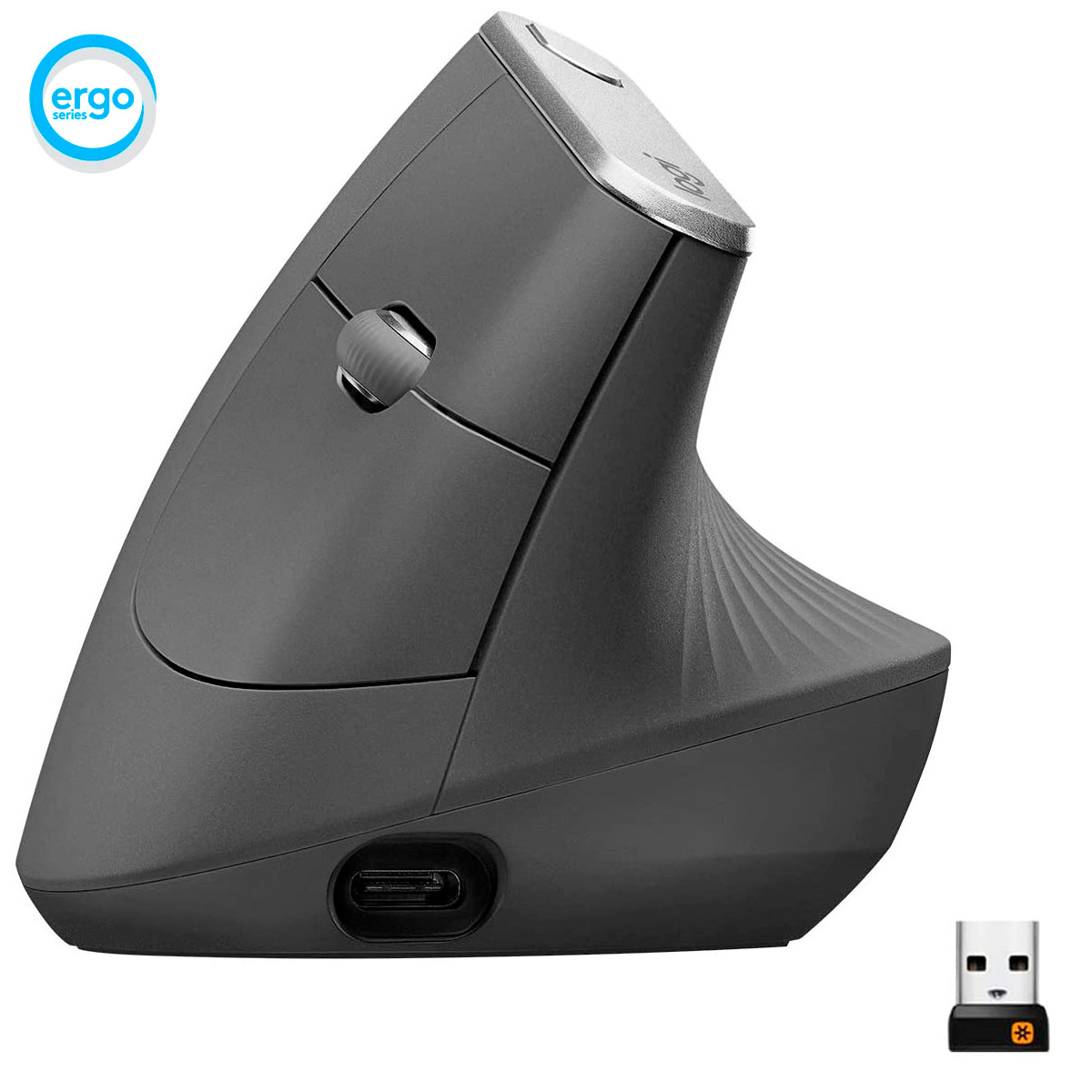 Mouse Ergonômico Vertical sem Fio Logitech MX Vertical - 4000 DPI - 4 Botões - 910-005447