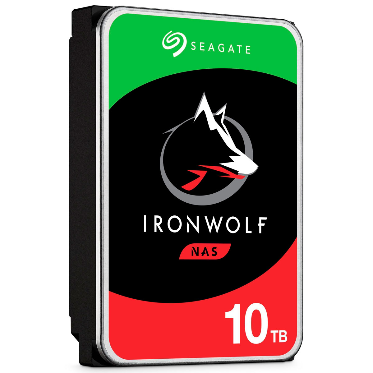 HD 10TB NAS SATA - 7200RPM - 256MB Cache - Seagate IronWolf - ST10000VN0008