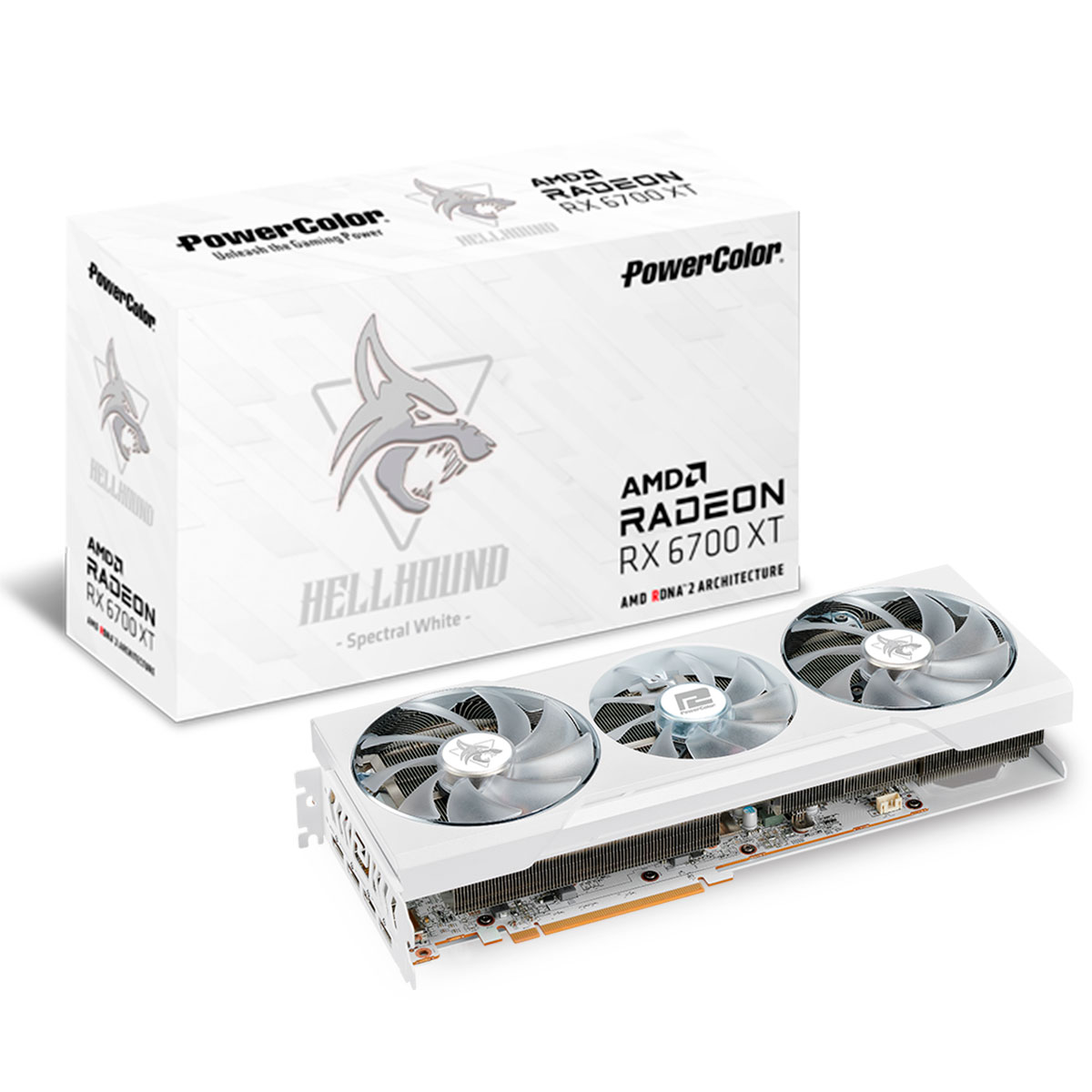AMD Radeon RX 6700 XT 12GB GDDR6 192bits - Power Color Hellhound 12GBD6-3DHLV2