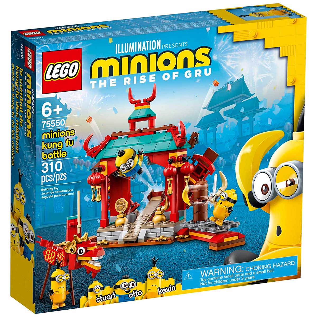 LEGO Minions - Combate De Kung-Fu Dos Minions - 75550