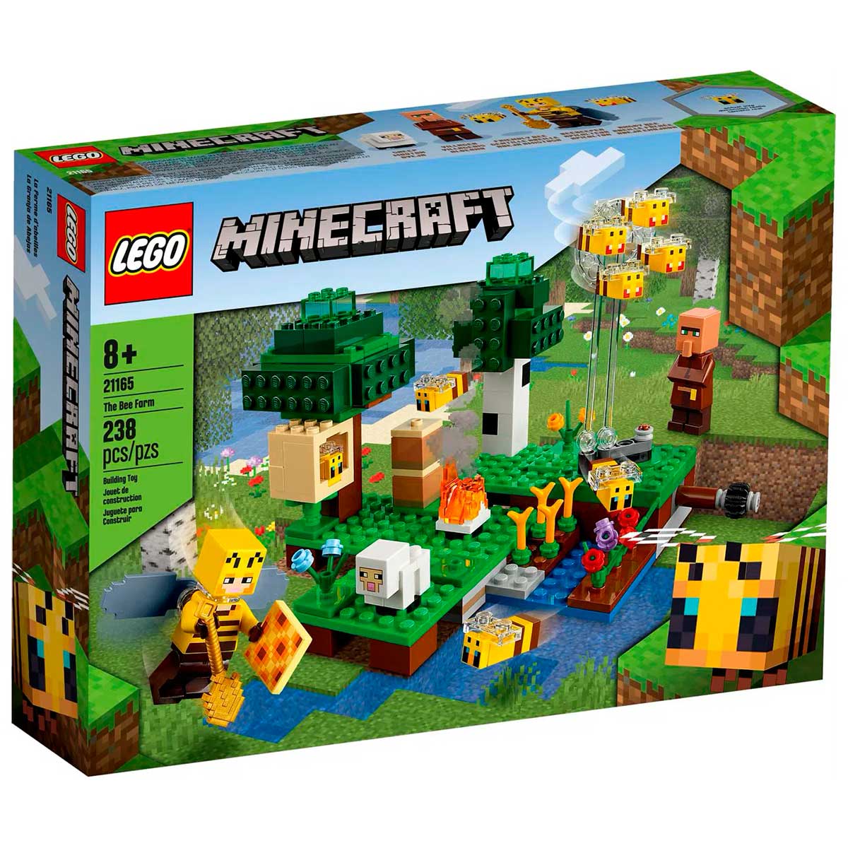 LEGO Minecraft - A Fazenda das Abelhas - 21165