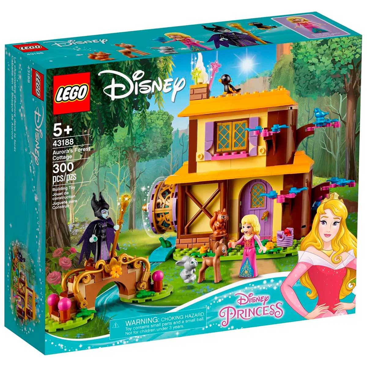 LEGO Disney Princess - Casa da Floresta de Aurora - 43188