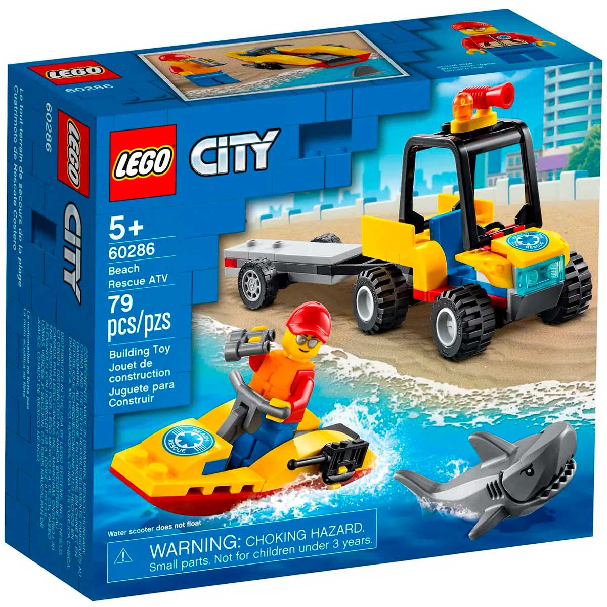 LEGO City - Off-Road de Resgate na Praia - 60286