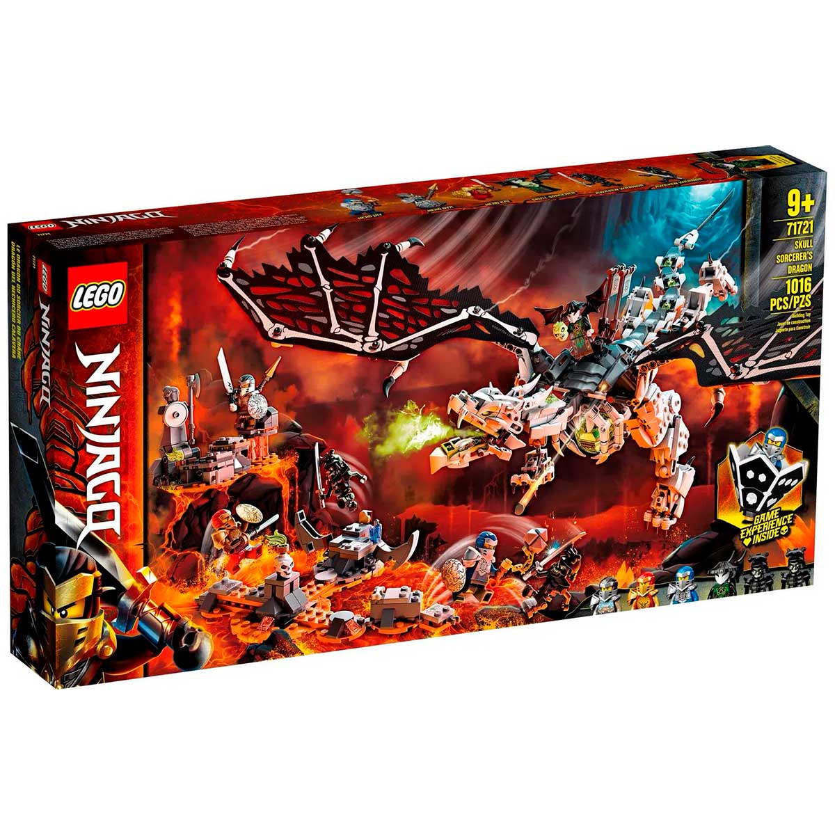 LEGO Ninjago - Dragão do Feiticeiro Caveira - 71721