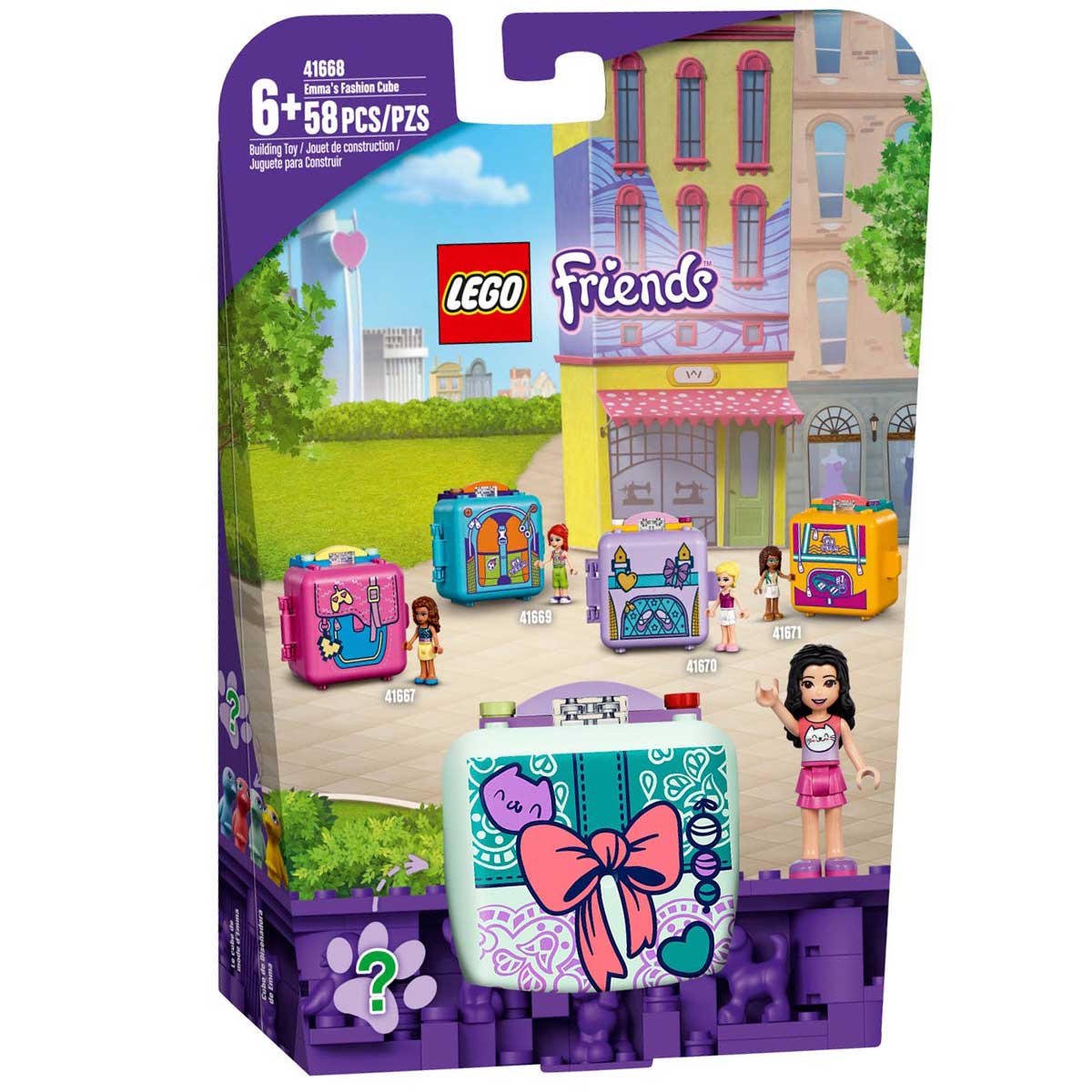 LEGO Friends - Cubo Ateliê de Moda da Emma - 41668