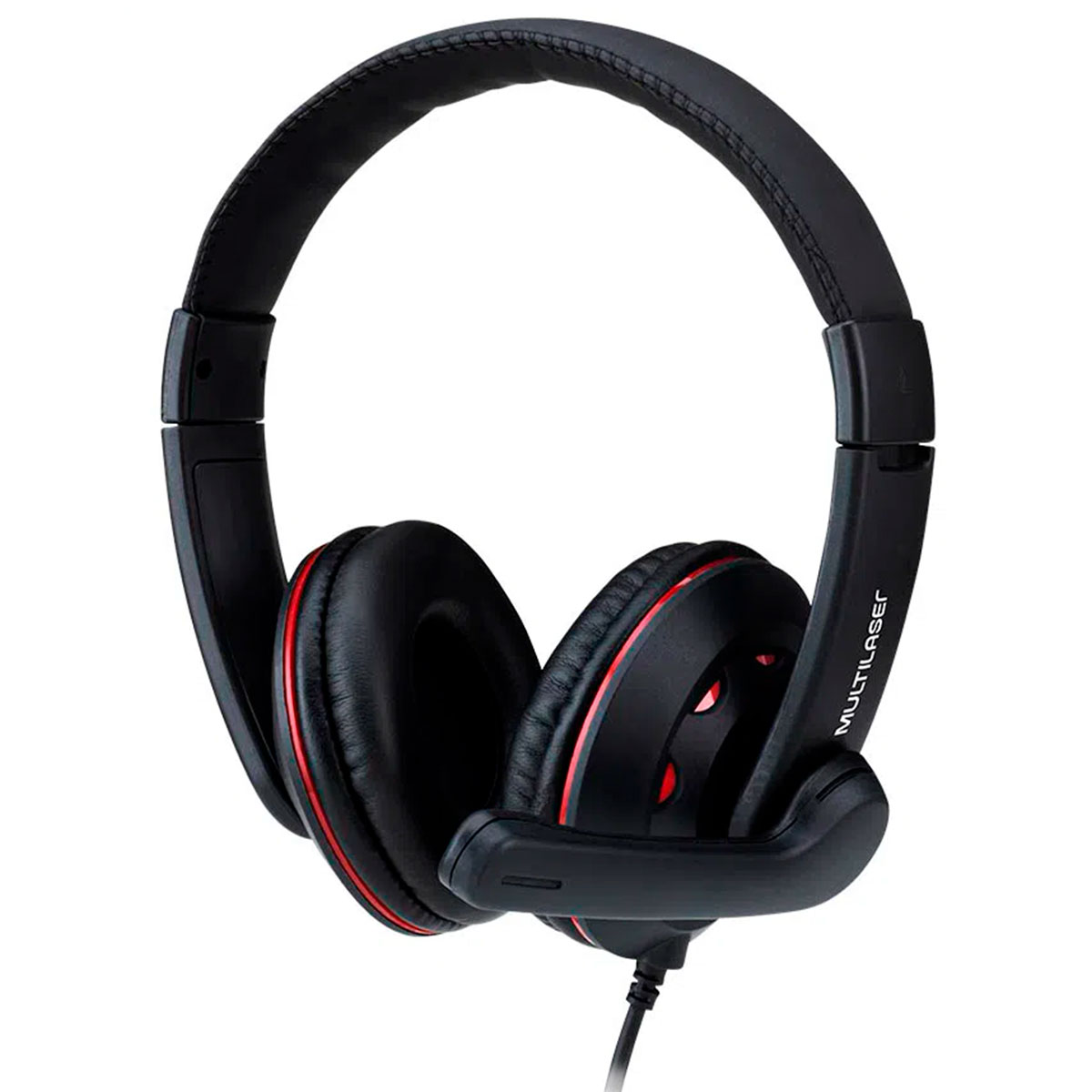 Headset Gamer Multilaser PH334 - Microfone - Conector USB