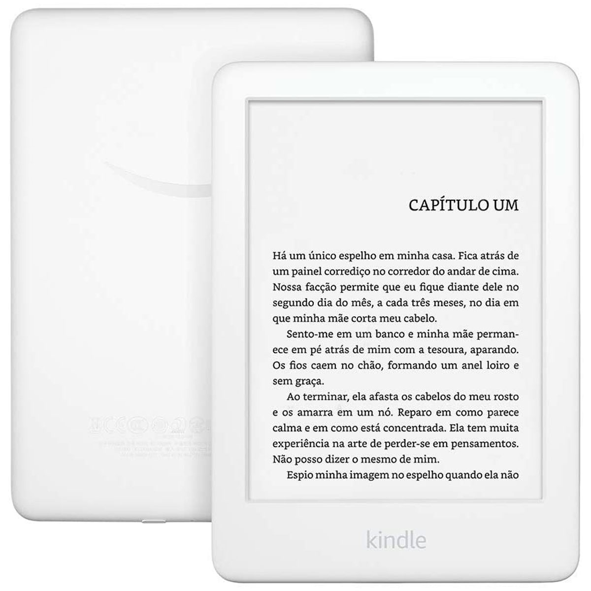 Kindle 10ª Geração - 8GB - Wi-Fi - Luz de Leitura Integrada - Tela Antirreflexo - Branco - B07FPX33X5