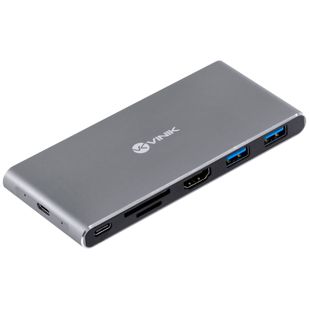 Dock Station para SSD M.2 - USB-C - Power delivery 100W - 2 x USB 3.0 - HDMI - Cartão SD - Vinik DSM-5C