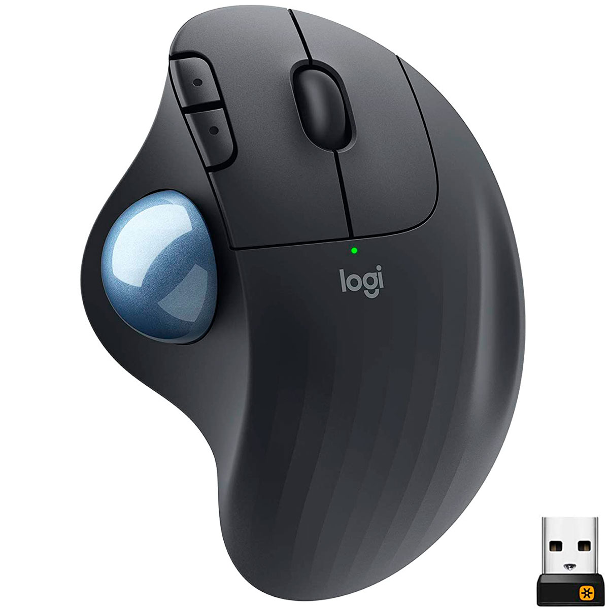 Mouse sem Fio Trackball Logitech Ergo M575 - Bluetooth - Receptor Unifying USB - 910-005869