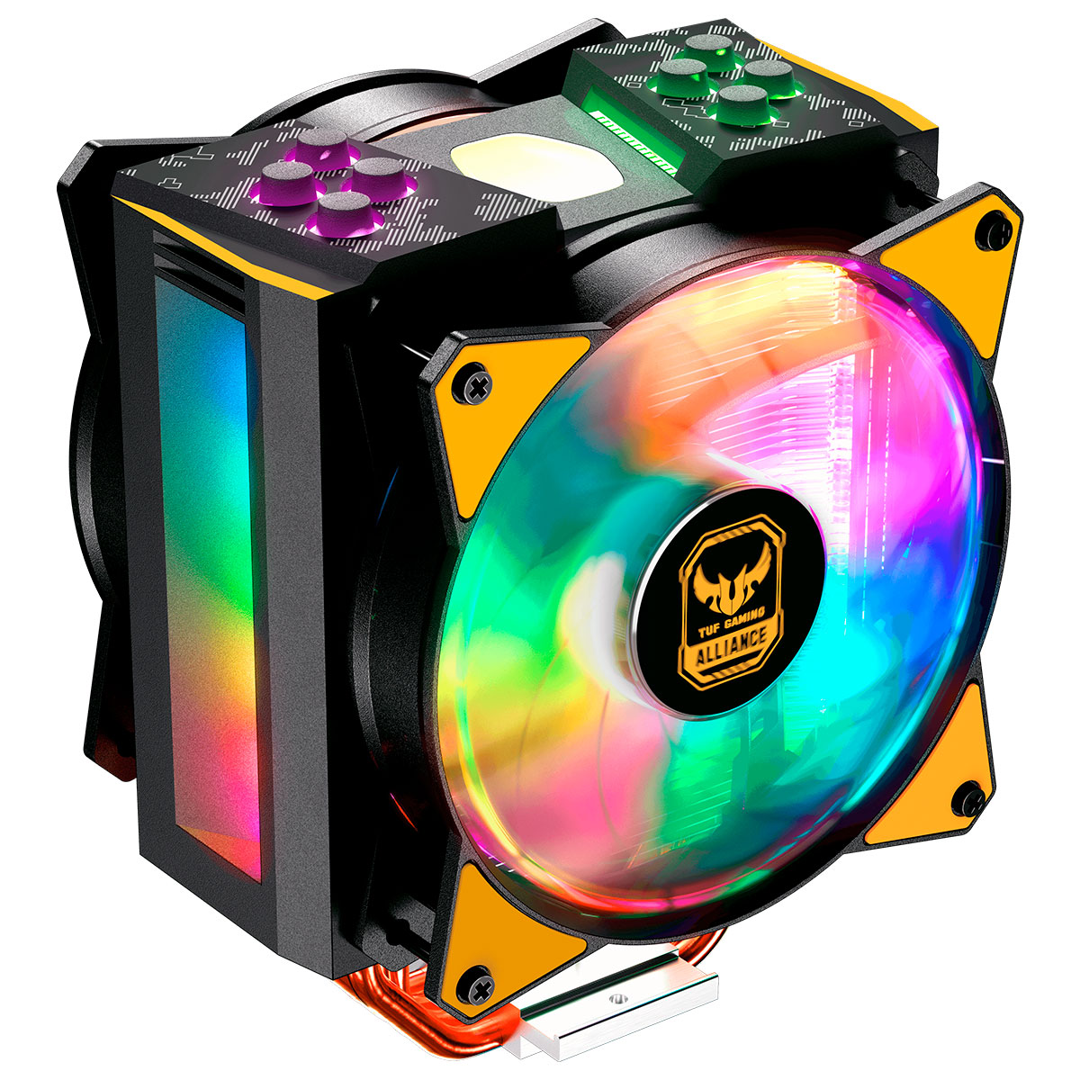 Cooler para Processador MasterAir MA410M TUF Gaming Edition - Intel / AMD - ARGB - Cooler para Processador Master MAM-T4PN-AFNPC-R1