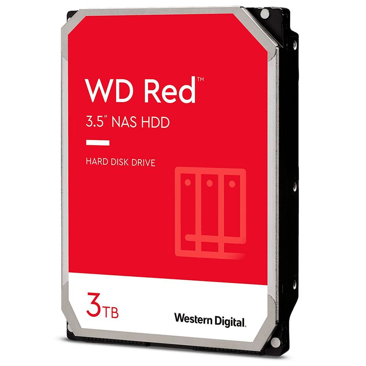 HD 3TB NAS SATA - 5400RPM - 256MB Cache - Western Digital RED - WD30EFAX
