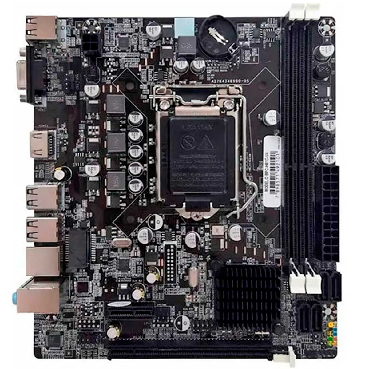 Placa Mãe BPC BPC-H61C-V2.3 (LGA 1155 DDR3) Chipset Intel H61 - OEM - 21/0559028-3