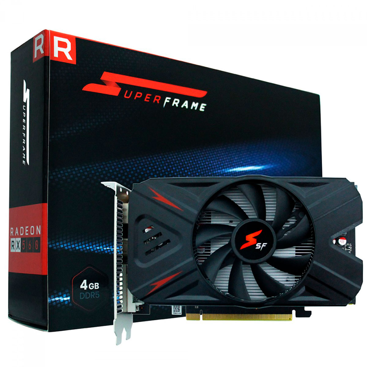 Placa de Vídeo AMD Radeon RX 560-D 4GB GDDR5 128bits - RX560/4GD5P8DIP