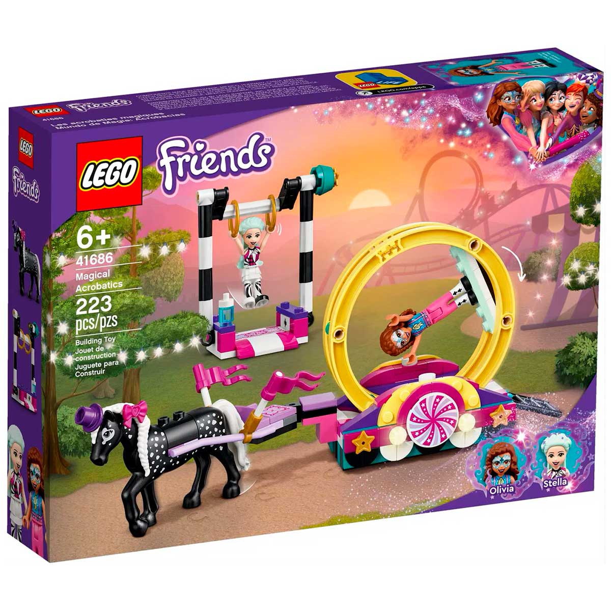 LEGO Friends - Acrobacias Mágicas - 41686