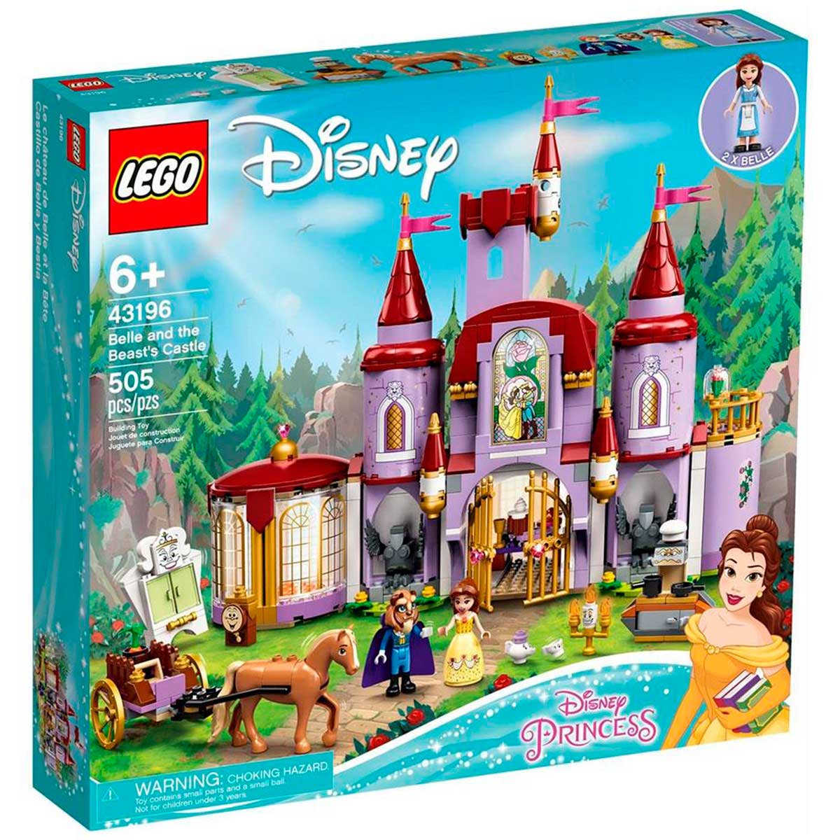 LEGO Disney Princess - A Bela e o Castelo da Fera - 43196