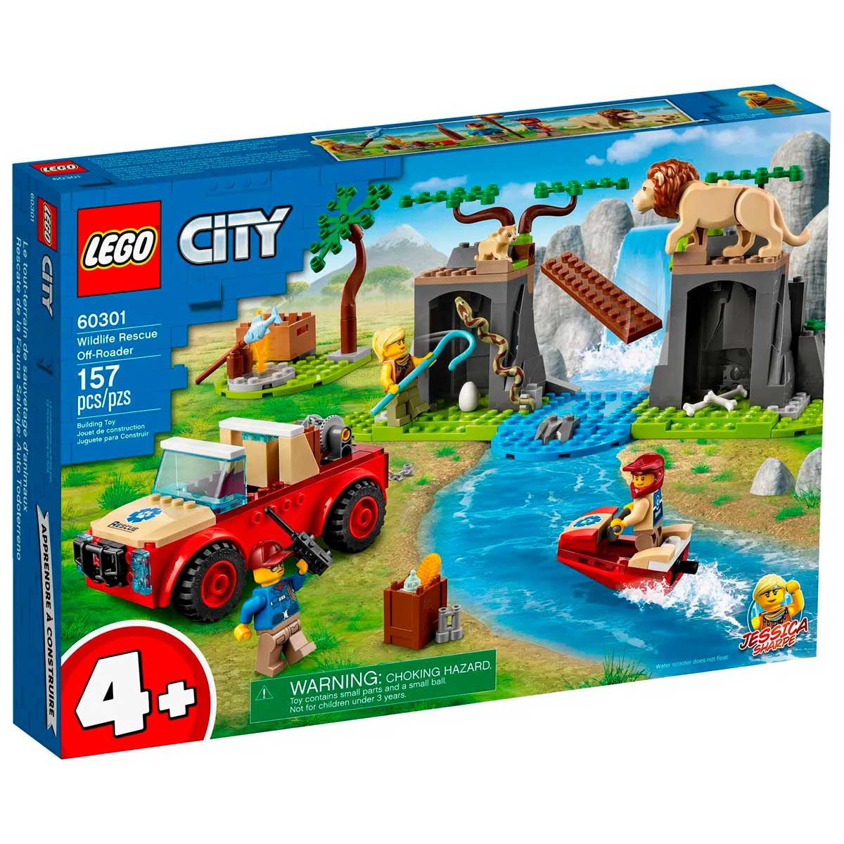 LEGO City Wildlife - Off-Roader para Salvar Animais Selvagens - 60301