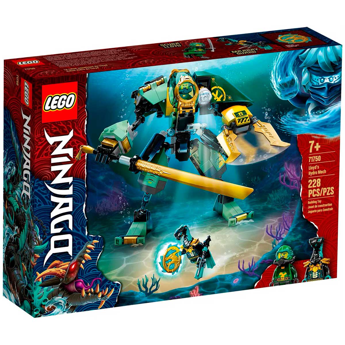 LEGO Ninjago - Hidro Robô do Lloyd - 71750