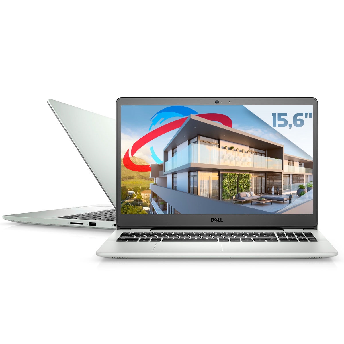 Notebook Dell Inspiron i15-3501-A80S - Intel i7 1165G7, RAM 8GB, SSD 128GB + HD 1TB, GeForce MX330, Tela 15.6