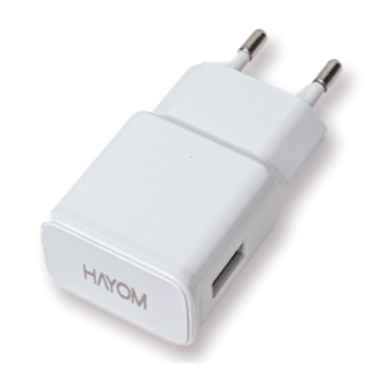 Carregador de Parede USB - Hayom CR1201 - USB de 2.1A - Branco - 121001