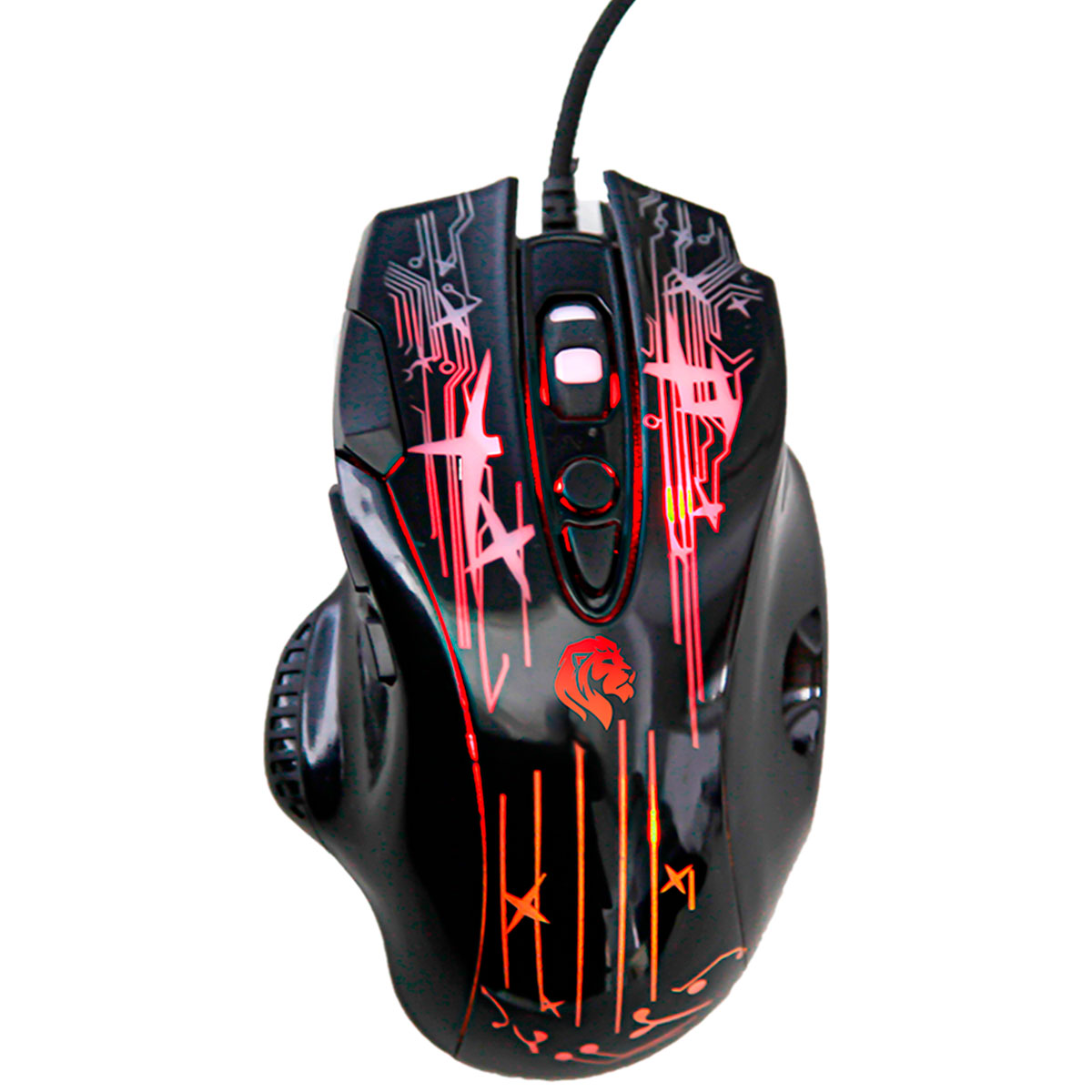 Mouse Gamer Hayom MU2905 - 2400dpi - 8 Botões - LED - 291005