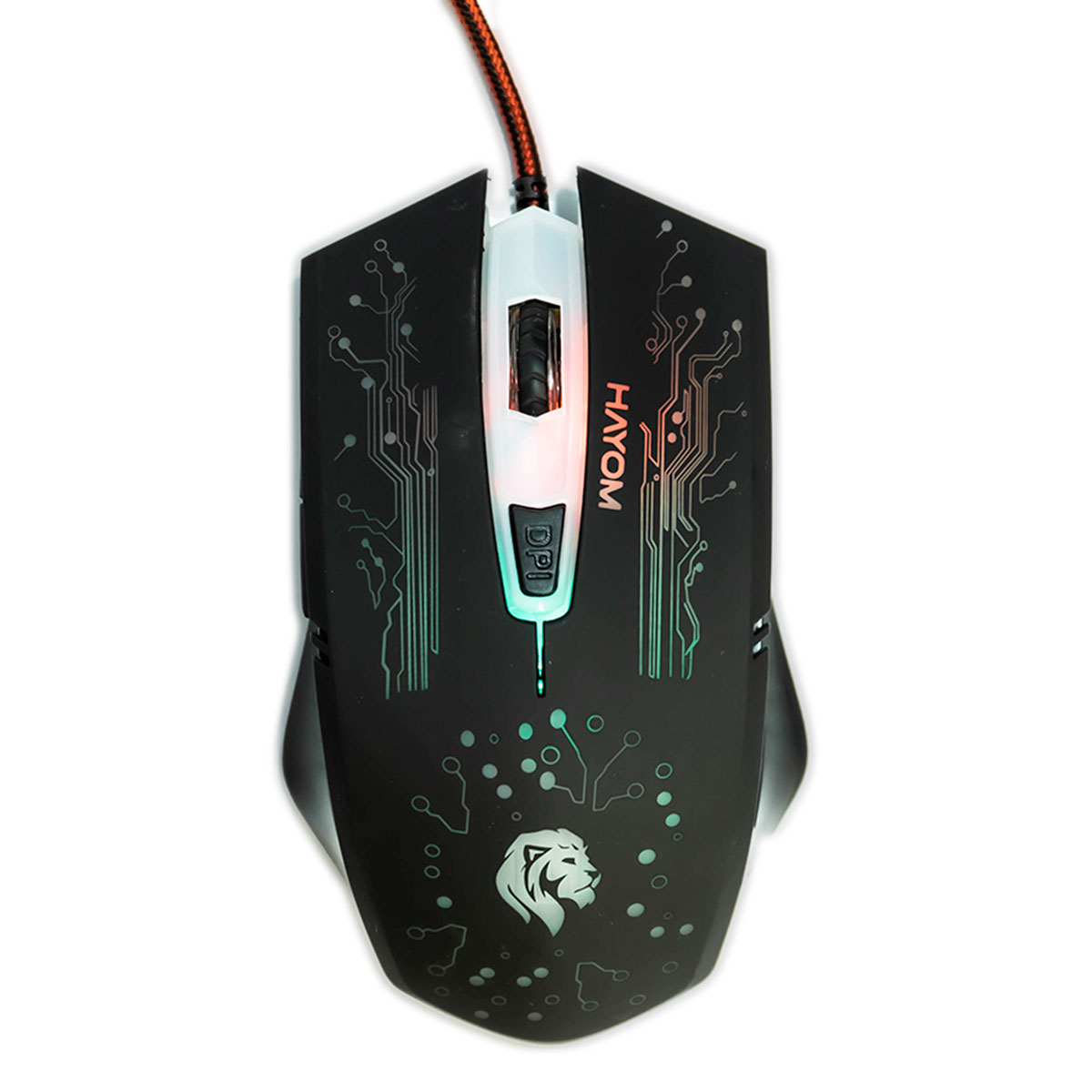 Mouse Gamer Hayom MU2911 - 2400dpi - 6 Botões - LED - 291011