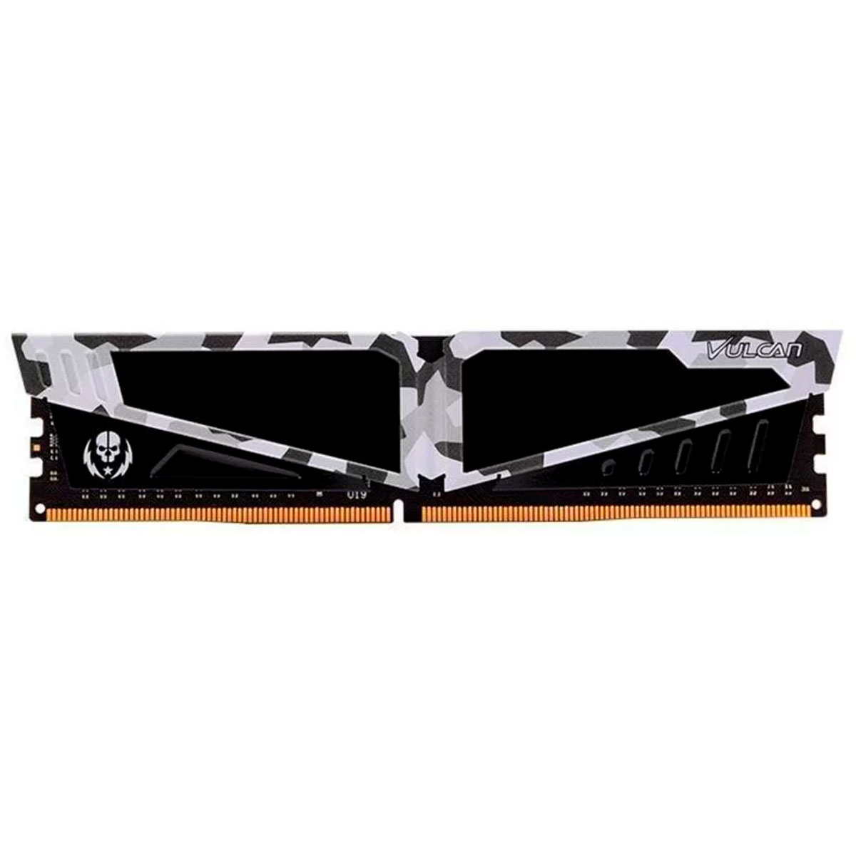 Memória 16GB DDR4 3200MHz Team Group T-Force Vulcan RTB - Branca - TLPBD416G3200HC16FBK