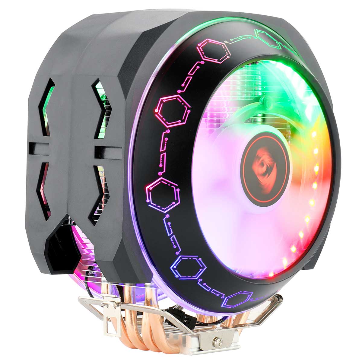 Cooler para Processador Redragon Odin CC-9202 Rainbow (AMD/Intel) - RGB