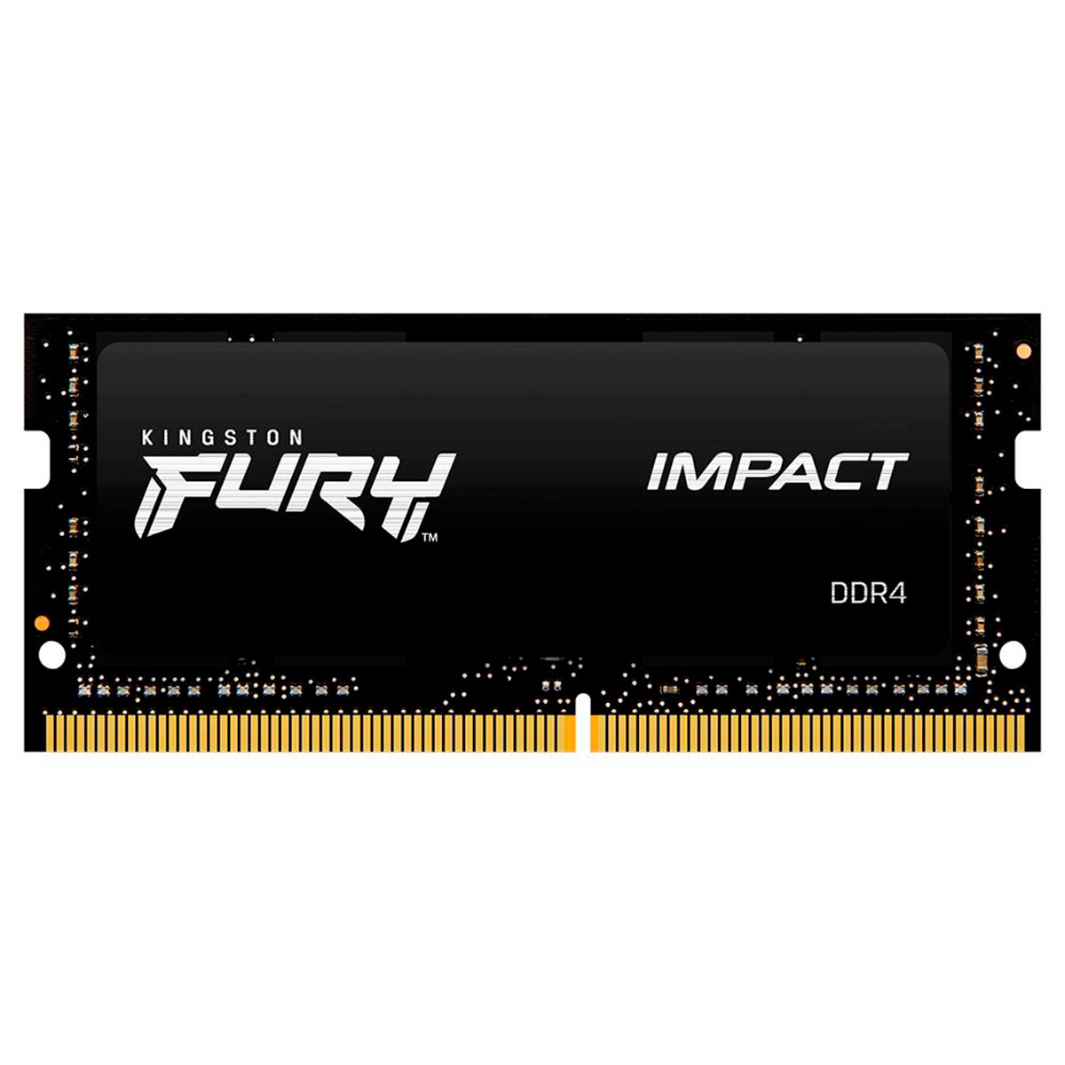 Memória SODIMM 16GB DDR4 2666MHz Kingston Fury Impact - para Notebook - CL15 - KF426S15IB1/16