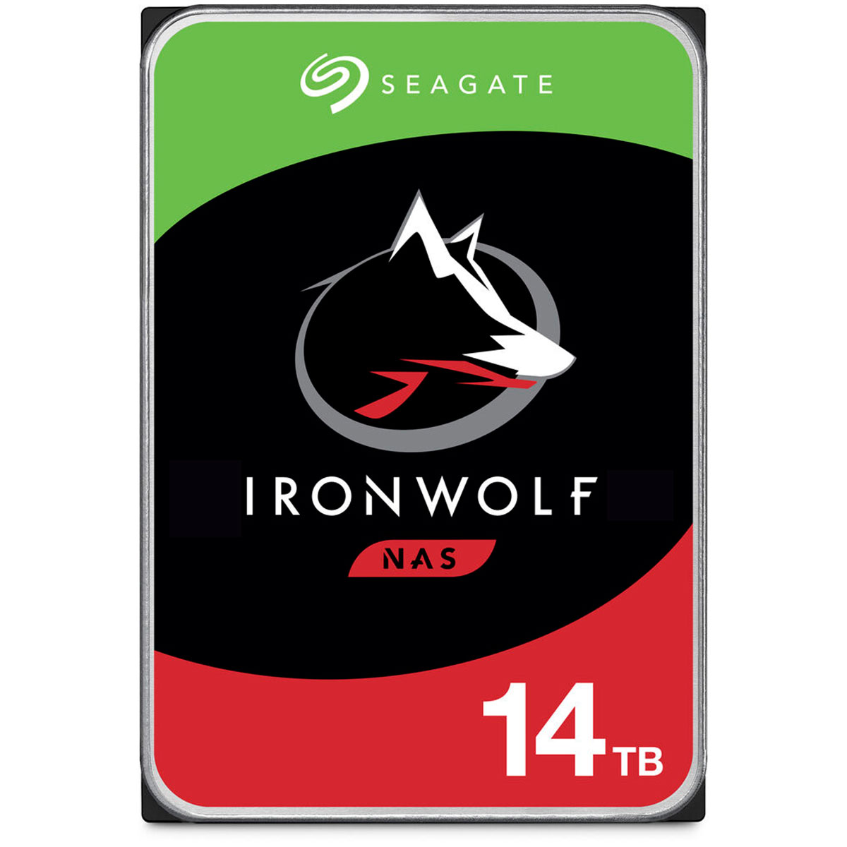 HD 14TB NAS SATA - 7200RPM - 256MB Cache - Seagate IronWolf - ST14000VN0008