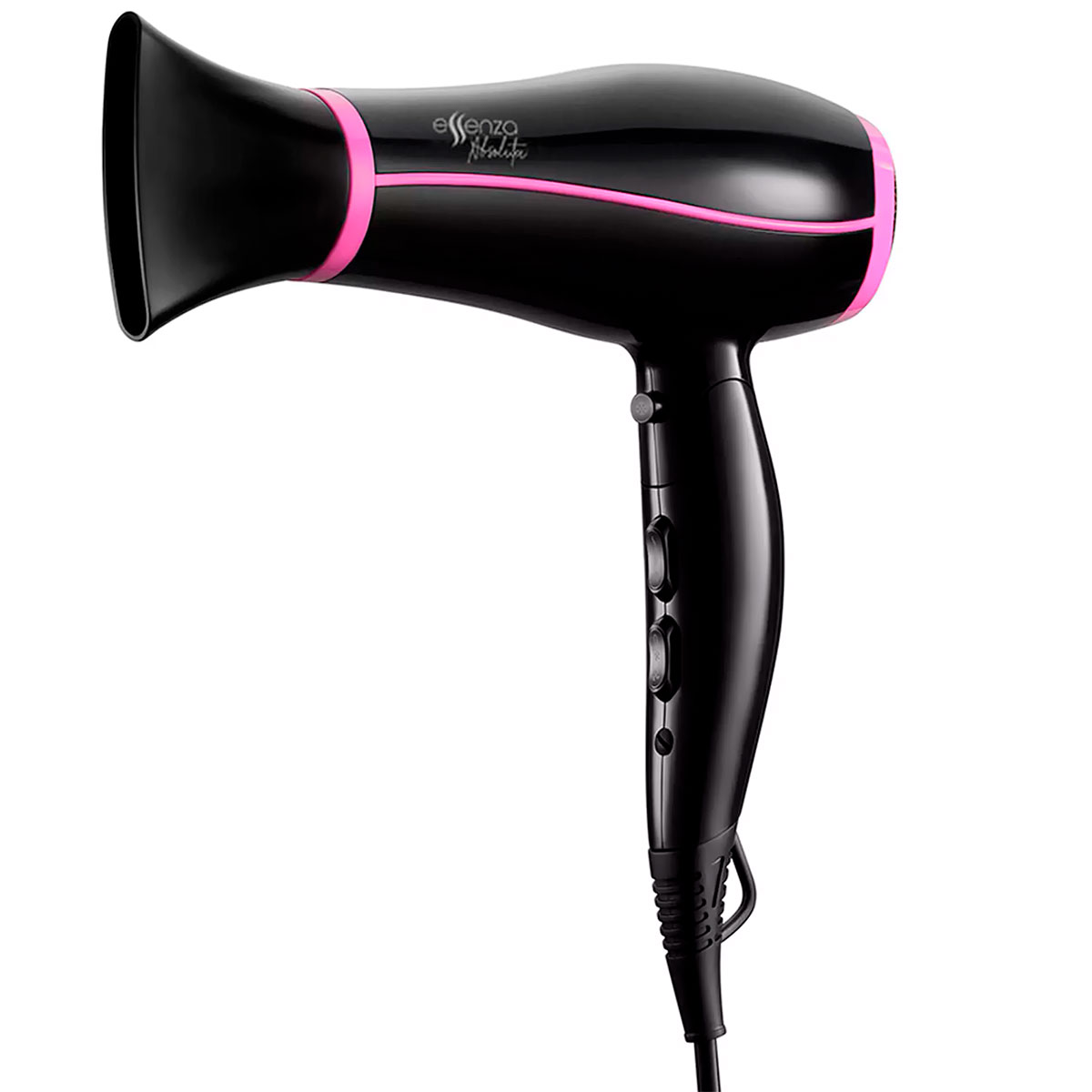 Secador de Cabelo Multilaser Essenza EB071 - Bivolt - 1800W - 3 Temperaturas e 2 Velocidades - Dobrável