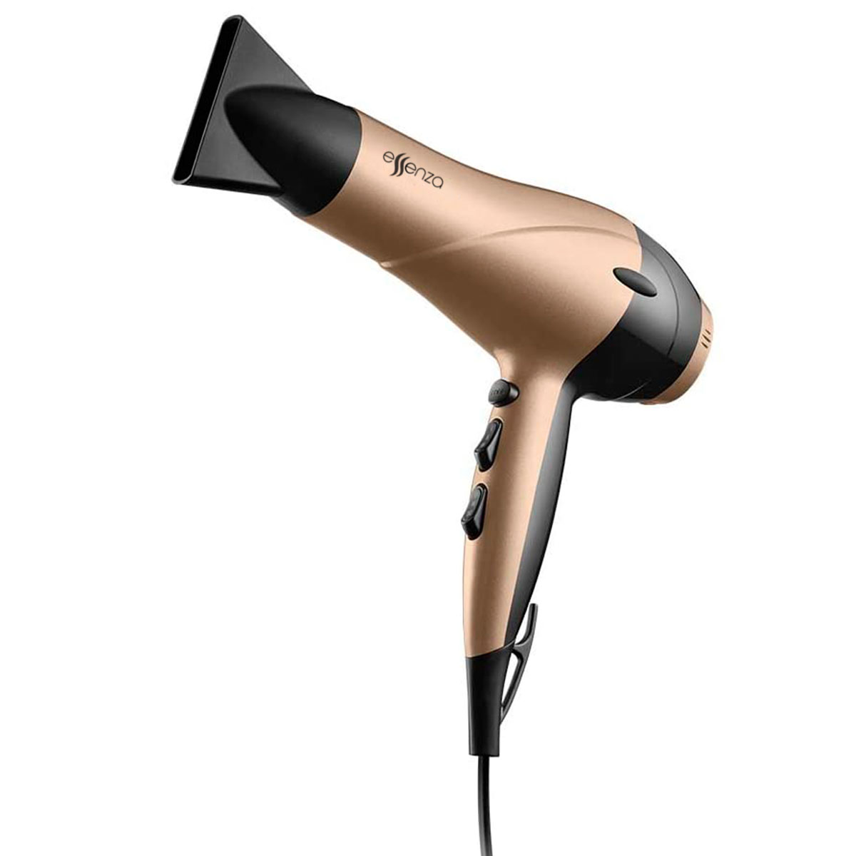 Secador de Cabelo Multilaser Essenza Gold EB085 - 127V - 1900W - 3 Temperaturas e 2 Velocidades - Dourado