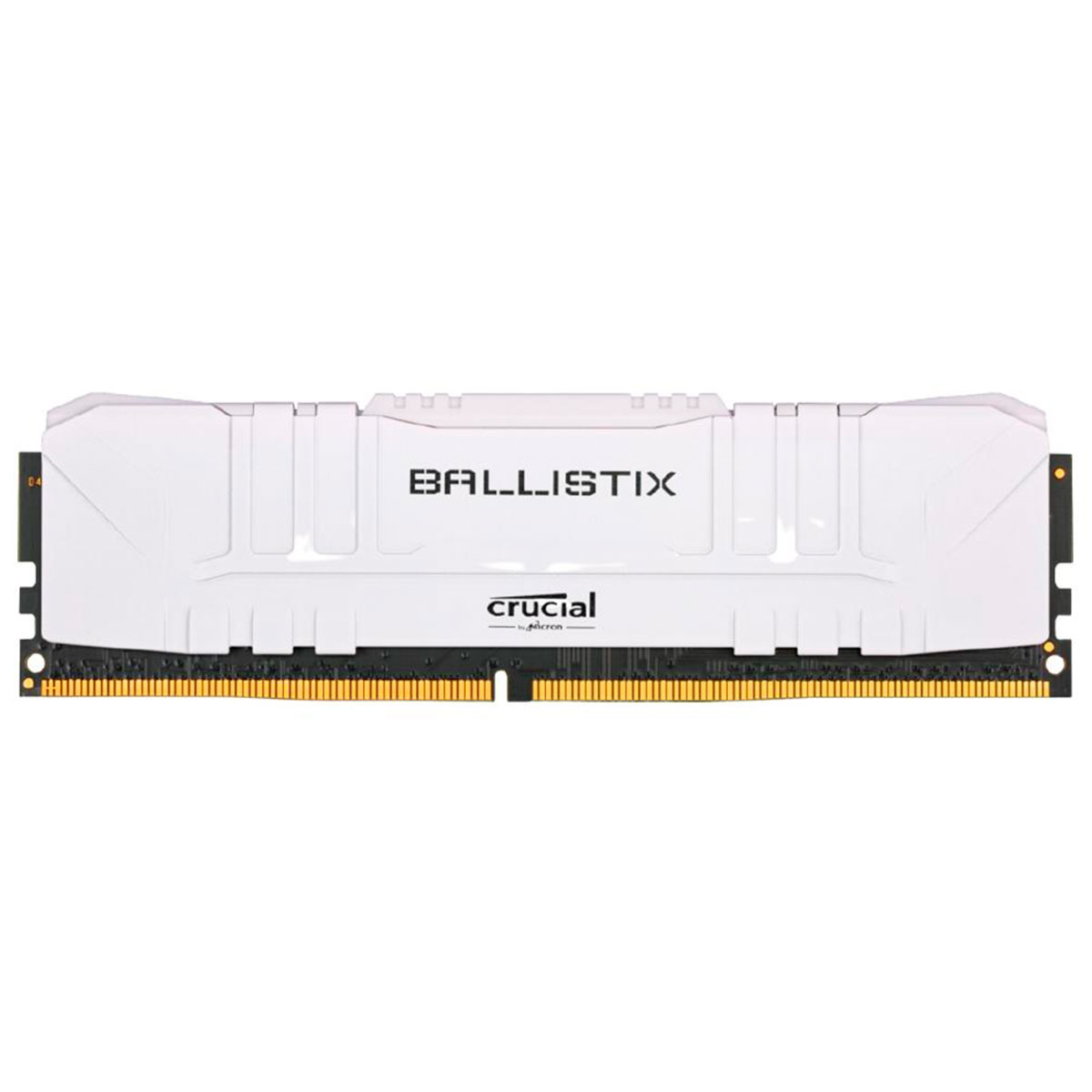 Memória 8GB DDR4 3200MHz Crucial Ballistix - CL16 - Branca - BL8G32C16U4W
