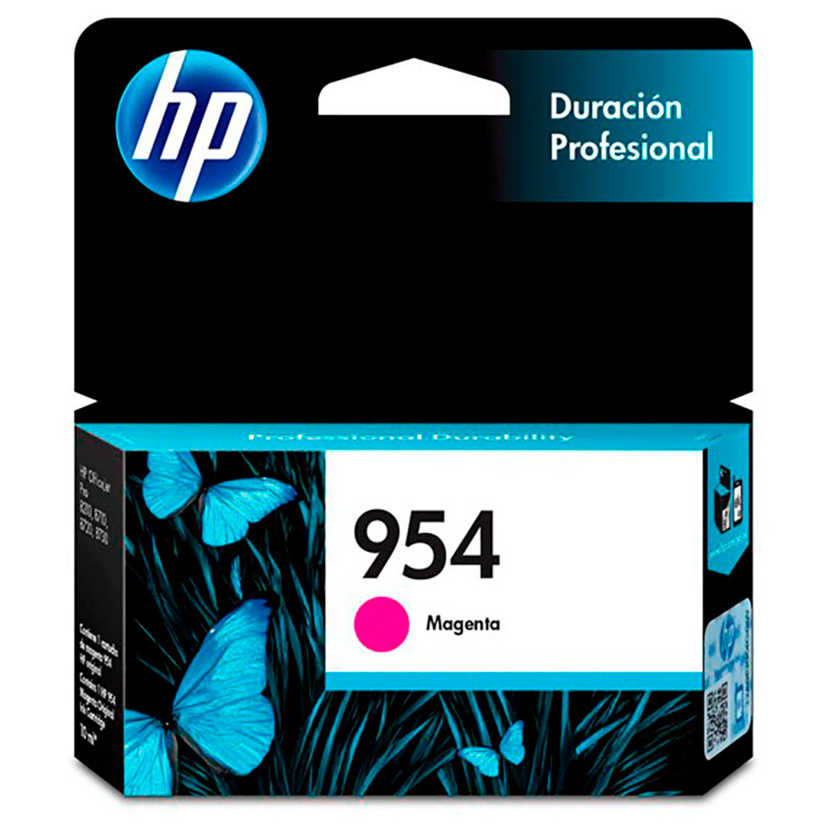 Cartucho HP 954 Magenta - L0S53AB - Para OfficeJet Pro 8210 / 8216/8218 / 7740 / 8710 / 8720 / 8730 / 8740