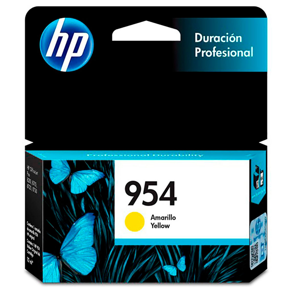 Cartucho HP 954 Amarelo - L0S56AB - Para OfficeJet Pro 8210 / 8216/8218 / 7740 / 8710 / 8720 / 8730 / 8740