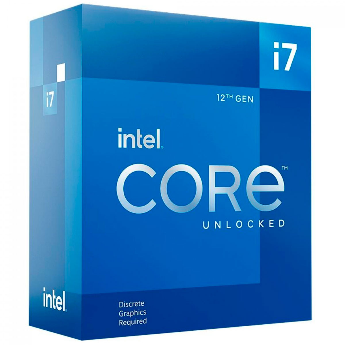 Intel® Core i7 12700KF - LGA 1700 - 3.6GHz (Turbo 5.0GHz) - Cache 25MB - 12ª Geração - BX8071512700KF