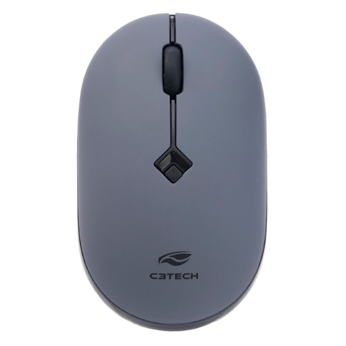 Mouse sem Fio C3Tech M-W60GY - 1600dpi - Cinza