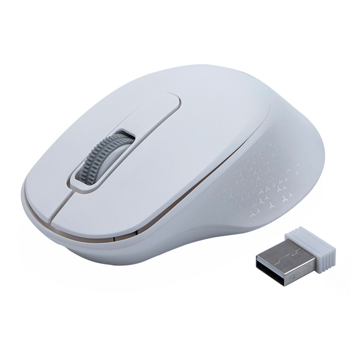 Mouse sem Fio C3Tech M-BT200WH - 2.4GHz - 1600dpi - Branco