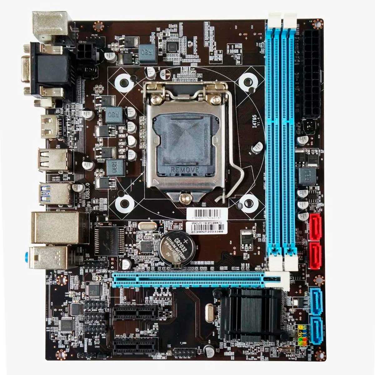 Placa Mãe BPC-B85M-TG - (LGA 1150 DDR3) - Chipset Intel H81/B85