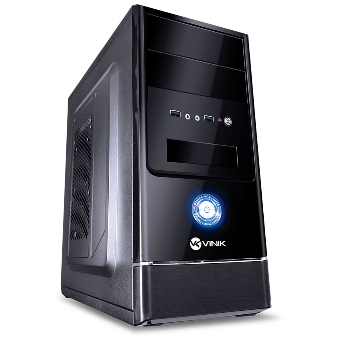 Gabinete Vinik ONE G1 - com Fonte de 200W - Micro ATX - Entradas USB e Áudio - 28282