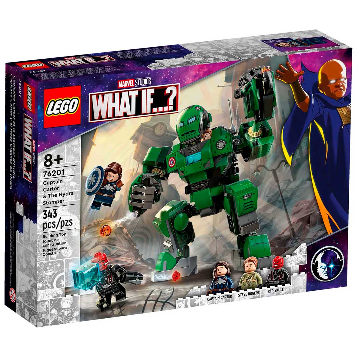 LEGO Super Heroes Marvel - Capitã Carter e o Gigante de Hydra - 76201