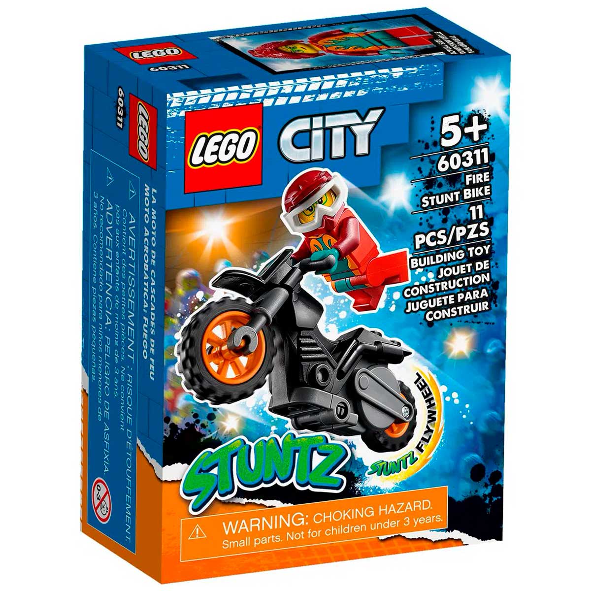 LEGO City - Motocicleta de Acrobacias dos Bombeiros - 60311