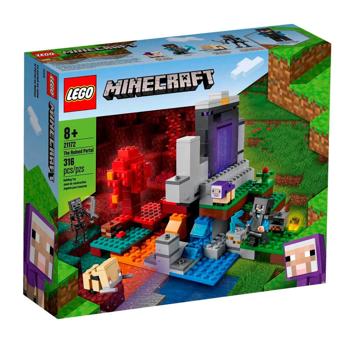 LEGO Minecraft - O Portal em Ruínas - 21172