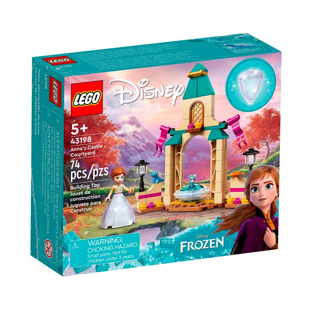 LEGO Disney Princess - Pátio do Castelo da Anna - 43198