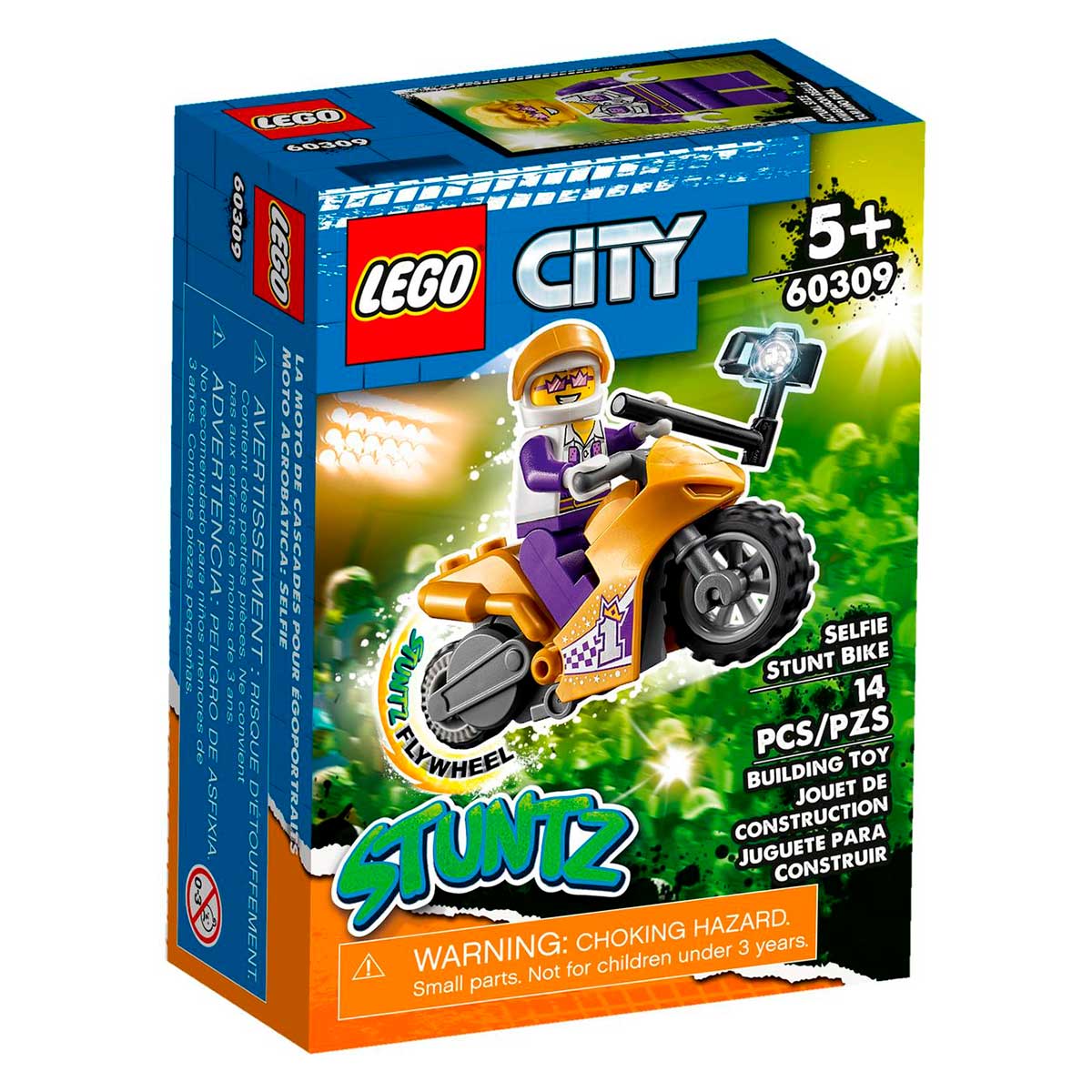 LEGO City - Moto de Acrobacias Selfie - 60309