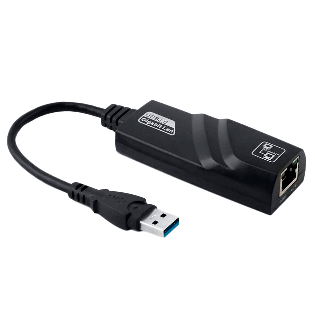 Adaptador USB para RJ45 - Gigabit Ethernet - JC-AD-RJ45